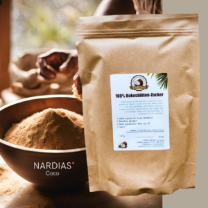 NARDIAS Kokoszucker 1kg (aus Kokosnussblüten-Nektar) Art262