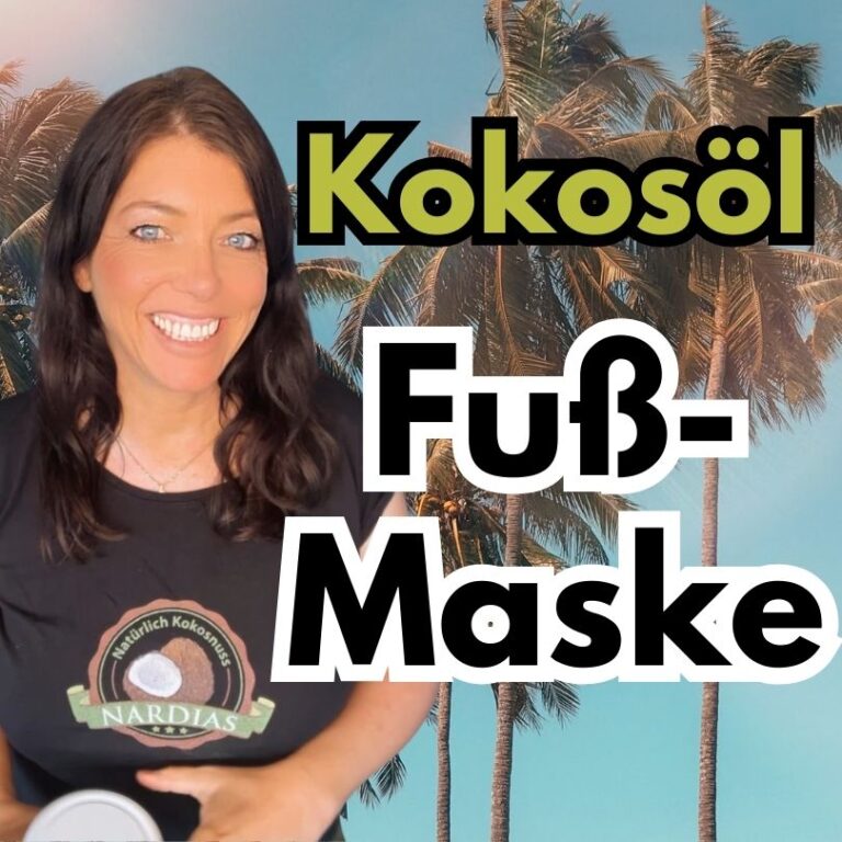 Kokosöl-Fußmassageöl einfach gemacht