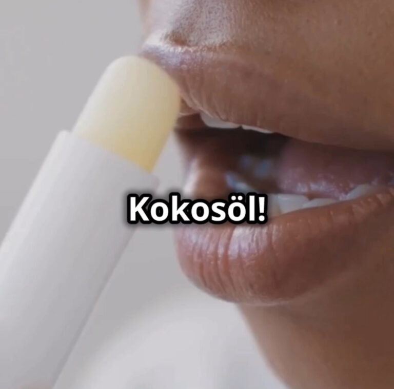 🌟 Kokosöl für zarte Lippen – Der perfekte Pflege-Tipp! 💋
