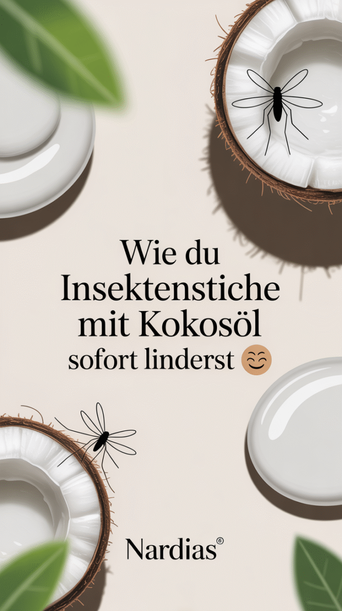 Wie du Insektenstiche mit Kokosöl sofort linderst