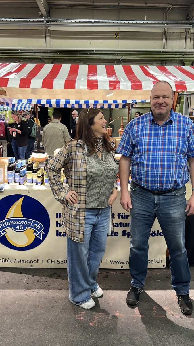 Ein besonderes Treffen auf der Slow Food Messe – Markus und die Leidenschaft für natürliche Öle