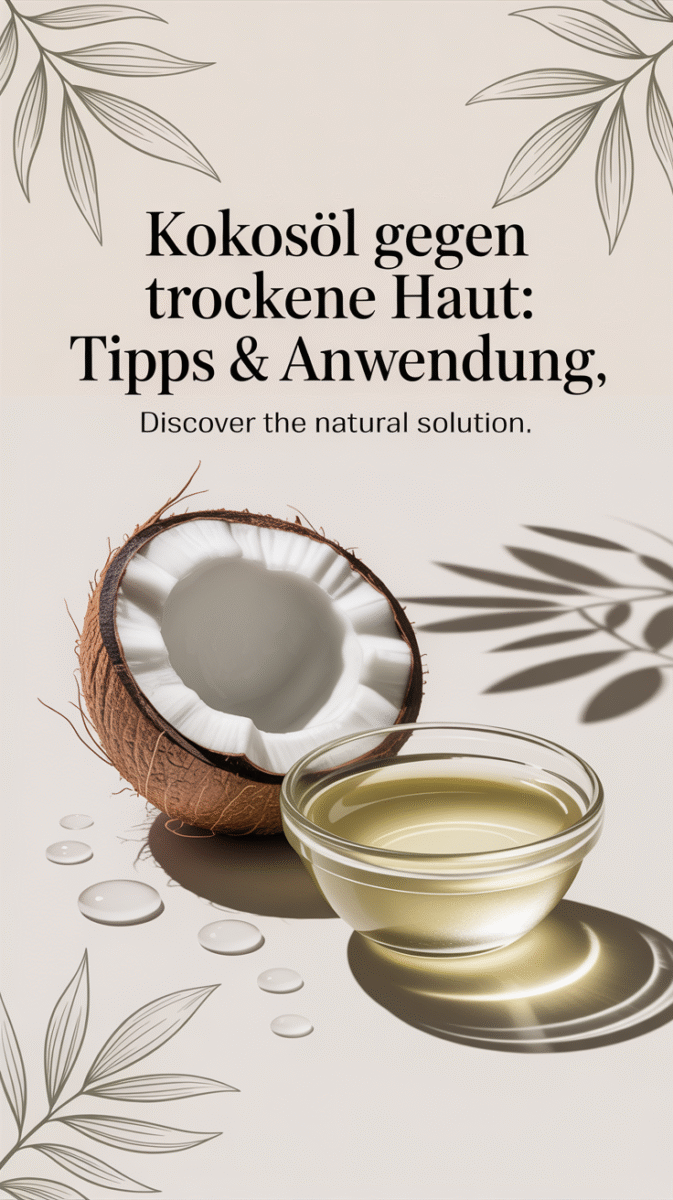So pflegst du trockene Haut mit Kokosöl
