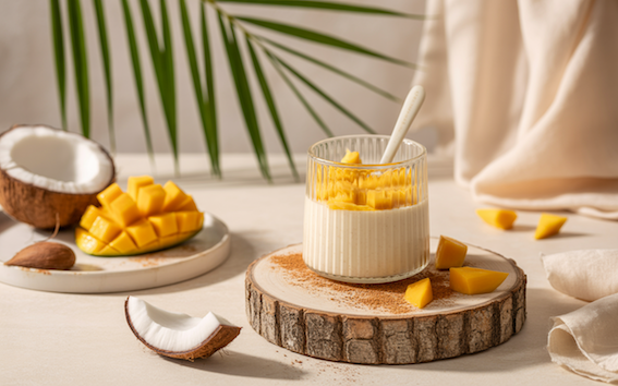 Kokosnussmilch-Desserts – cremig, leicht und tropisch