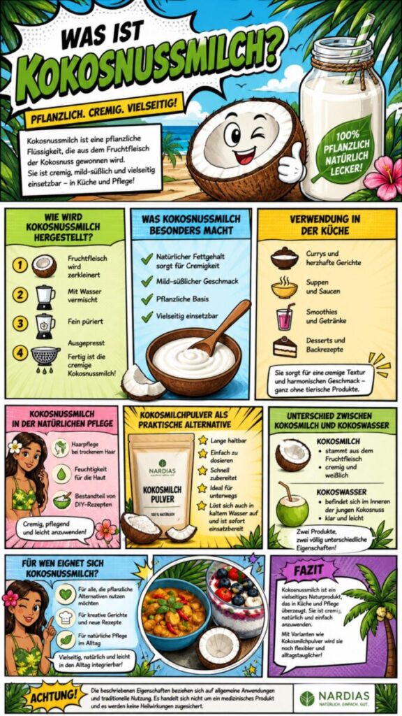 Was ist Kokosnussmilch