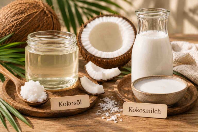 Kokosöl oder Kokosmilch für die Haare: Was ist der Unterschied?